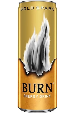 Burn Gold Spark Enerji İçeceği 250 Ml X 12 Adet