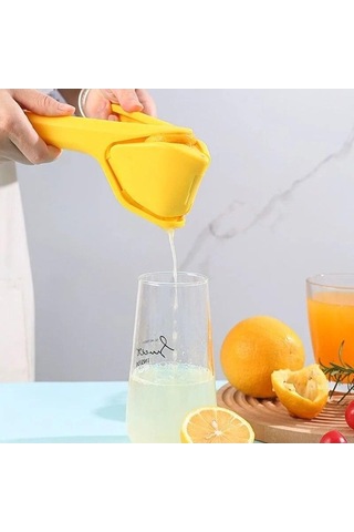 Novahub Yeşil 1pc Limon Sıkma Makinesi, Kolay Sıkılabilir, Katlanabilir, Depolama Tasarrufu, Düz Narenciye Suyu Yeşil