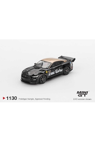 Mini Gt 1/64 1130 Shelby Gt500 Dragon Snake Concept Black / Gold