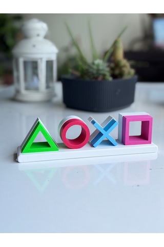 Dekoratif Playstation Aksesuarı ,masa Üstü Playstation Dekoru