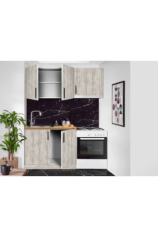 Pramo Mobilya 160 Cm Hazır Mutfak Dolabı