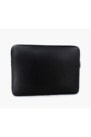Siyah Renk Büyük Boy 15,6 İnç Macbook Kılıf Ve Laptop Çantası Siyah