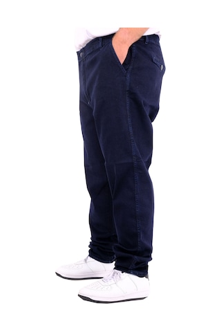 Mode Xl Büyük Beden Erkek Kot Pantolon Yan Cep Chıno 18880 Lacivert Lacivert