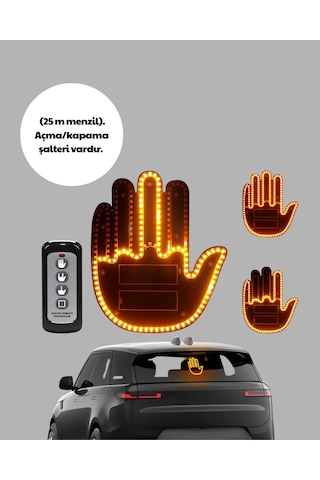 Kompakt Tasarımlı Led Jest Işığı Selam Teşekkür Modları