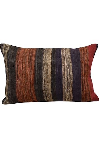 Zehra Abla Halı Yeni El Dokuma Dekoratif Kilim Kırlent Yastık Kılıfı 6243