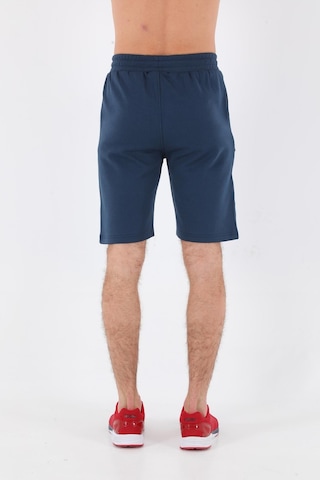 Maraton Sportswear Regular Erkek Sisli Mavi Şort 20549-sisli Mavi Açık Mavi