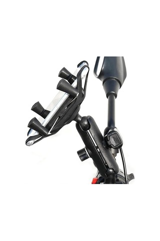 Motowolf Usb Şarj Soketli Ayna Bağlantılı Telefon Tutucu Standart