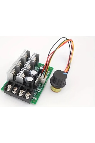 Xuweiwei 1 Bilgisayar Dc 9v 55v Pwm Fırçalı Motor Hız Kontrol Cihazı 12v 24v 36v 48v 40a Yüksek Güç