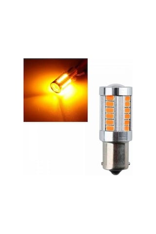 93 Led Ampul 33 Led Mercekli 12 V Tek Duy Düz Tırnak