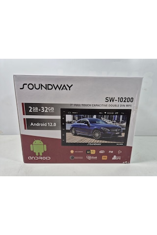 Soundway Android Double Teyp Android Ekranlı Teyp - 2gb Ram 32gb Hafıza