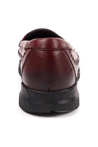 Forelli Eterna-g Comfort Kadın Deri Ayakkabı Bordo 29413-f3670129 Bordo