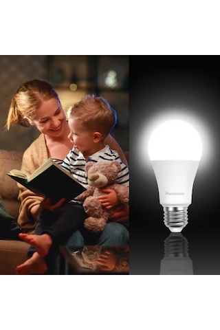 Panasonıc Led E27 Lamba, Gün Işığı 10,5w 1055lm 4000k Sku: Smg8690010147424 Açık Kahverengi