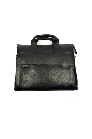 Hakiki Deri Laptop & Evrak Çantası-128309 Siyah