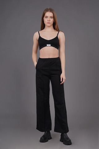 Gabria Kadın Gabria Ön Dikişli Eşofmanaltı Siyah