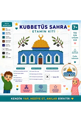 Kubbet-ussahra Etamin Kiti Turkuaz
