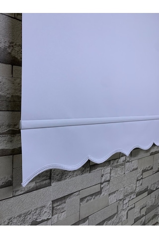 Beyaz Renk Mat Stor Perde Alüminyum Kasa Tüm Ölçülerde