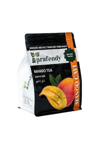 Prafendy Mango Çayı Gerçek Meyve Taneli 1 KG