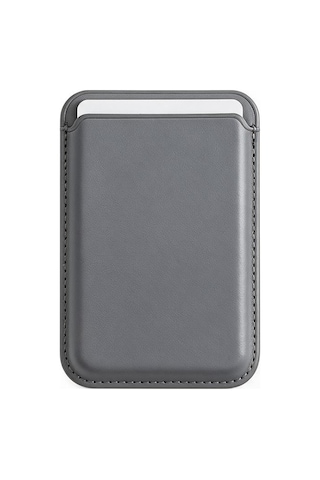 Bideri Magsafe Deri Cüzdan Koyu Gri Bideri Magsafe Deri Cüzdan Koyu Gri
