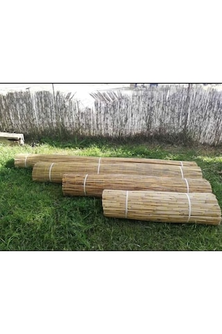 Doğal Bambu Kamış Çit Hasır Gölgelik