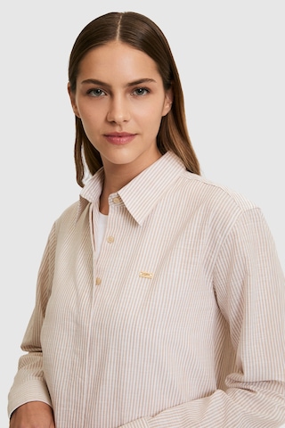 U.S. Polo Assn. U.s. Polo Assn. Kadın Bej Gömlek Desenli 50324635-vr011