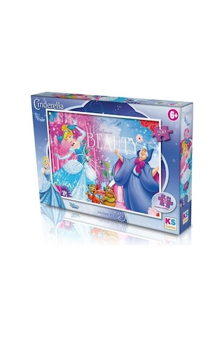 Ks Games Cinderella Puzzle 200 Parça