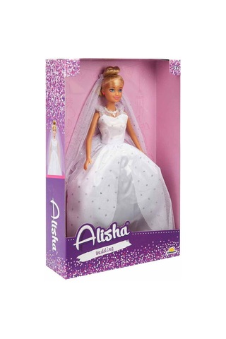 3381 Sun-rst-sıs-gelinlikli Manken Bebek Alisha 29 Cm - Sunman Standart