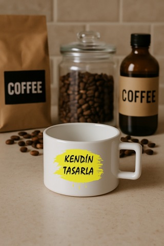 Kendin Tasarla Bardak - Kişiye Özel Bardak Satıya Sor 2 Nescafe Bardağı