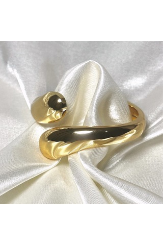 Zarif Damla Kelepçe Gold Gold