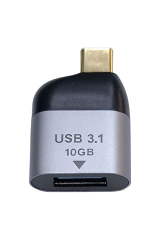 Type C Otg Erkek 3.1 10gb Type C Otg Şarj Ve Data Adaptörü