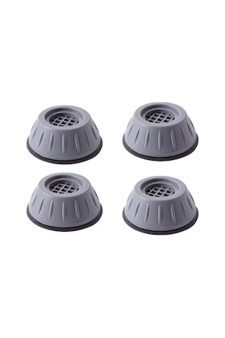 İsgstore Gürültü Engelleyici Ve Kaymaz Titreşim Önleyici Kauçuk Ayak Pedleri Çamaşır Makinesi Stoper 4'lü Set