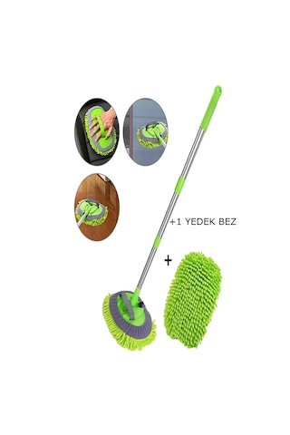 Hrpak Çok Fonksiyonlu 2 In 1 Mikrofiber Araba Yıkama Fırçası