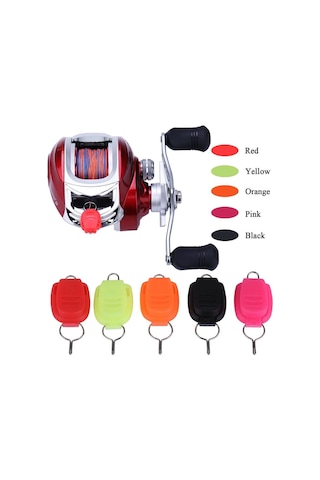 Çok Renkli Sougayılang Baitcasting Makarası Balık Hattı Tutucu Durdurma Tokası Besleyici Balıkçılık Aksesuarları Olta Fişi 5pcs&3.5cm