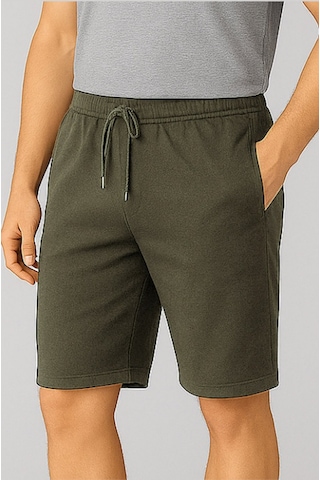 Wingetstar Cepli Bağcıklı Erkek Bermuda Şort Haki