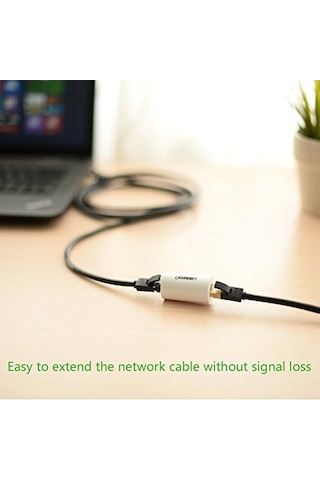 Ethernet Kablo Birleştirici Ara Aparat Beyaz