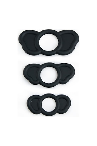 Truva Shop Elephant Rings 3Lü Penis Halkası Seti Kaliteli Silikon Halkalar