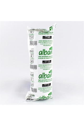 Alban 6109 Alçılı Sargı Bezi, 15 X 200 Cm.-54298