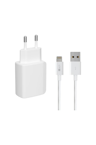 Ixtech Ix-cc012 Usb To Lightning Kablo Seyahat Hızlı Şarj Adaptör Seti