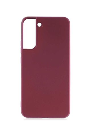 Goocamp Galaxy Uyumlu S22 Plus Kılıf Premier Silikon Kapak - Mürdüm Mürdüm