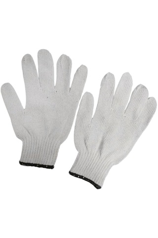 Homyl Pamuk İpliği İşçi Koruma İş Eldivenleri Kaymaz C