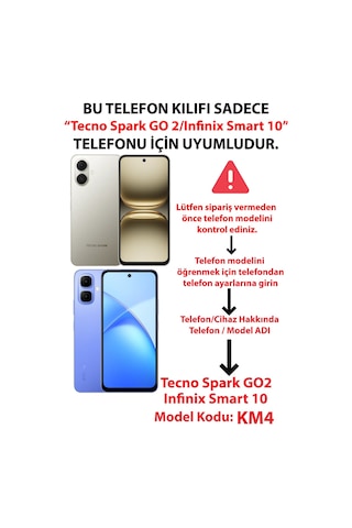 Infinix Smart 10 Uyumlu Çiçekli Ördek Baskılı Silikon Kılıf