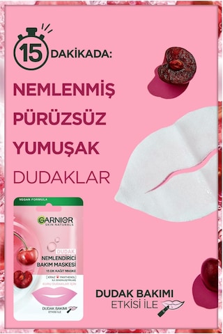 Garnier Dudak Nemlendirici Bakım Maskesi Sku: Smg8690010409034