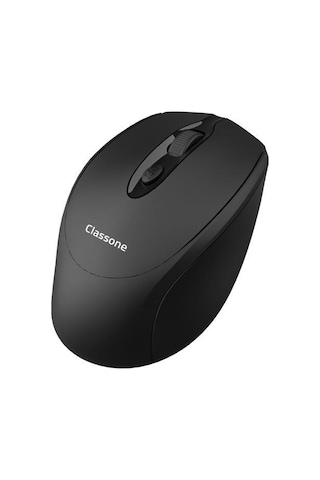 Classone Cbt10 Bluetooth + 2.4 Ghz Şarj Edilebilir Kablosuz Mouse - Siyah Cbt10
