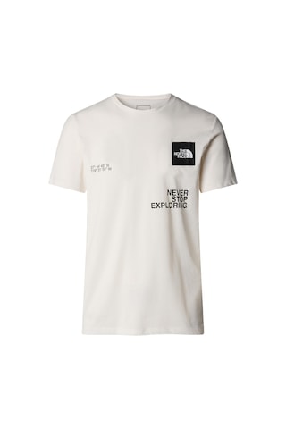 The North Face M Foundation Coordinates Graphic Tee Erkek T-shirt-28111-beyaz Beyaz