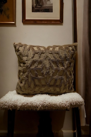 Bohem 4'lü Dekoratif Yastık Kılıfı Kırlent Kılıfı 43x43 Cm Kahverengi Etnik Dsn Kahverengi