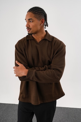 Redline Ease Oversize Sweatshirt Kahve