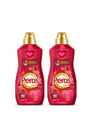 Peros Soft 1440 Ml Amber Çiçeği & Sandal Ağacı X 2 Adet 2'li Set