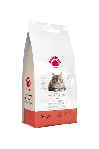 Pawnee Somonlu Yetişkin Kedi Maması 15 Kg