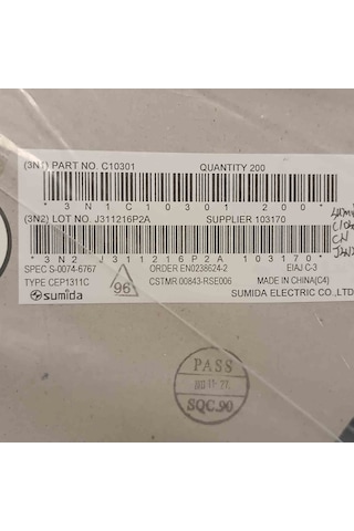 Cep1311c-10301 13n3 Sumıda Smd Bobin 20 Adet