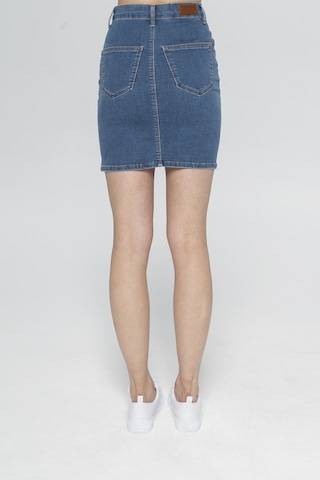 Janie Orta Mavi Mini Jegging Etek C 4520-018 001