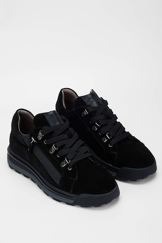 Tamer Tanca Erkek Hakiki Deri Siyah Süet Casual Ayakkabı 383 5653 Erk Ayk Sk23/24 Sıyah Suet Siyah